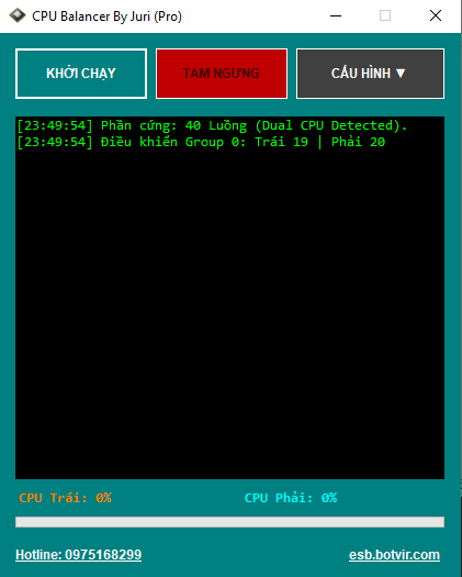 Bộ cân bằng CPU hiệu suất cao