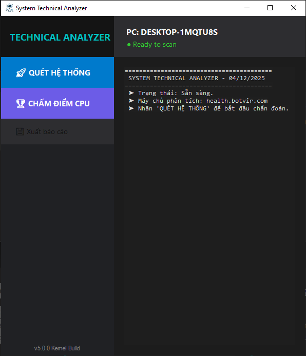 Phân tích kỹ thuật hệ thống