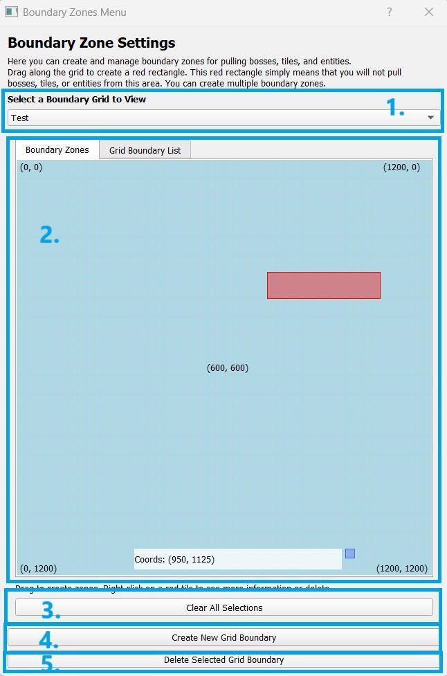 Hướng Dẫn Vùng Giới Hạn (Boundary Zones)